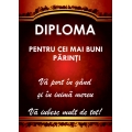 Diploma magnetica A6, Pentru cei mai buni parinti